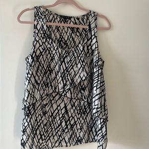 GLAM (boutique purchase) tiered blouse